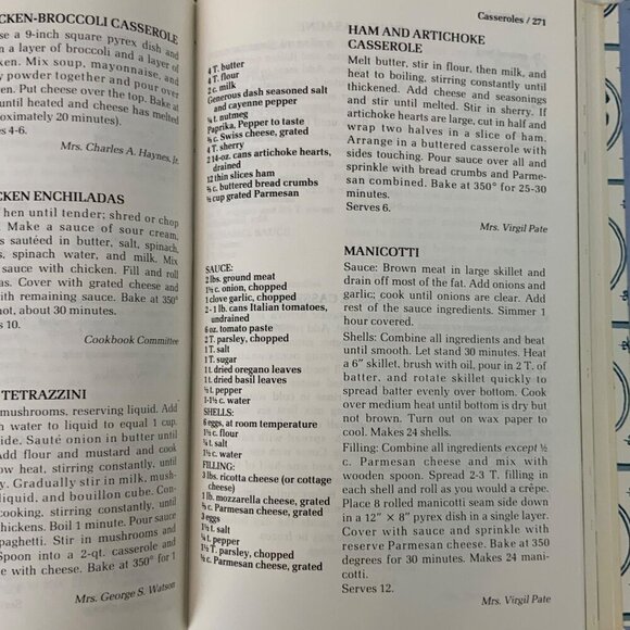 Dallas Texas Junior League Cookbook Hardcover 1978 Recipes Entertaining Tips - Picture 14 of 16